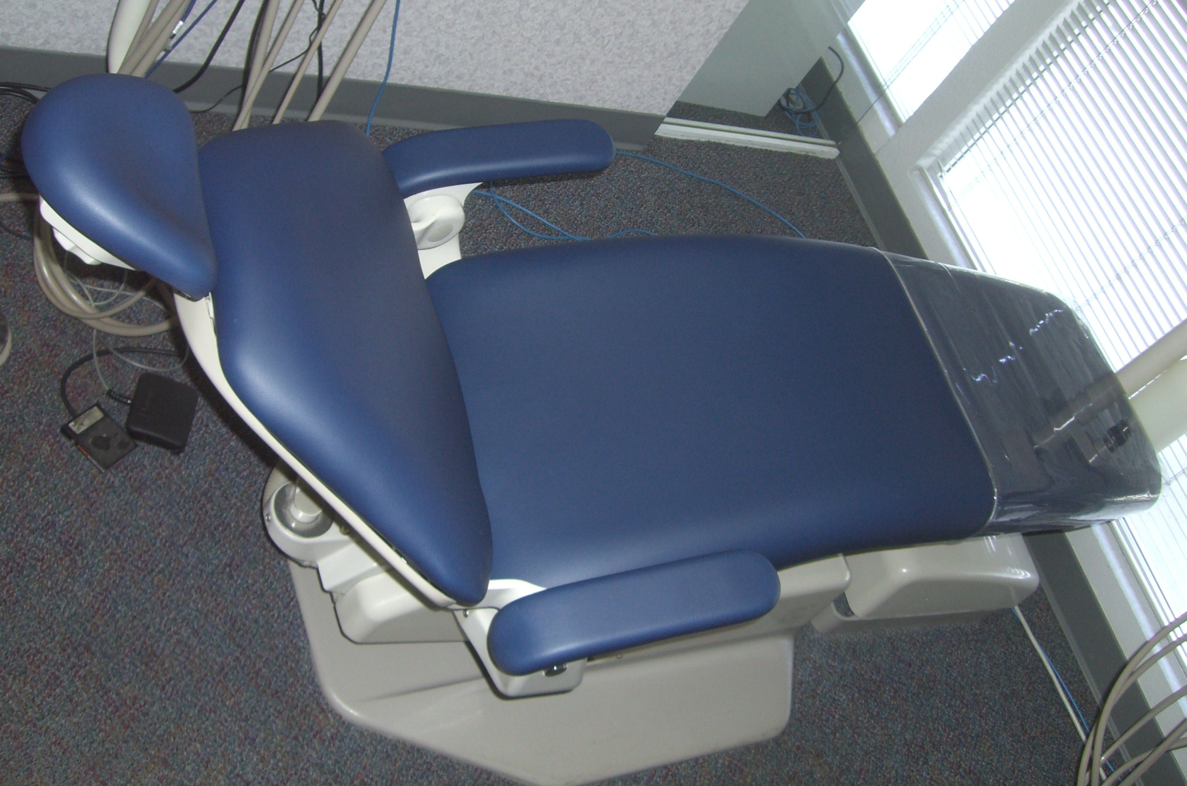 Custom Reupholstered Dental Chairs